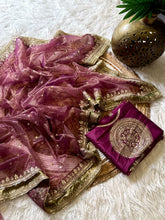 Load image into Gallery viewer, Exuberant Festive Wear Soft Silk Sequence n Embroidery Work Fancy Saree With Blouse Piece