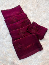 Load image into Gallery viewer, Prettiest Wedding Wear Silk Embroidery Thread n Beads Work Designer Saree With Blouse Piece