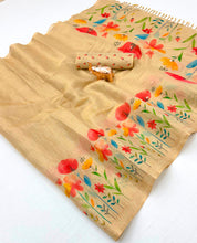 Load image into Gallery viewer, Innovative Function Wear Tissue Silk Digital Print Fancy Saree With Blouse Piece