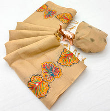 Load image into Gallery viewer, Innovative Function Wear Tissue Silk Digital Print Fancy Saree With Blouse Piece