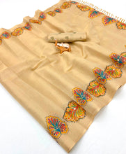 Load image into Gallery viewer, Innovative Function Wear Tissue Silk Digital Print Fancy Saree With Blouse Piece