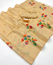 Load image into Gallery viewer, Innovative Function Wear Tissue Silk Digital Print Fancy Saree With Blouse Piece