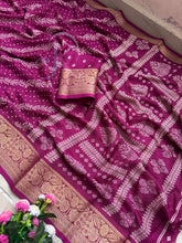 Load image into Gallery viewer, Incomparable Festive Wear Silk Jacquard Weaving Border n Rich Pallu Designer Saree With Blouse Piece