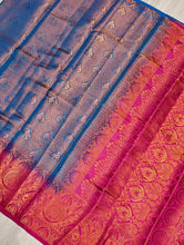Load image into Gallery viewer, New Festive Wear Kanjivaram Silk Pure Zari Weaving Fancy Saree