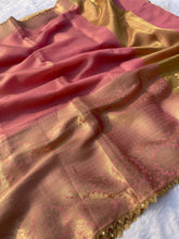 Load image into Gallery viewer, New Wedding Wear Banarasi Kota Tissue Silk Zari Weaving Saree With Blouse