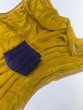 Load image into Gallery viewer, New Partywear Frandy Crush Silk Katdana Moti Lace Border Work Fancy Designer Saree With Blouse