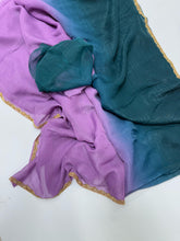 Load image into Gallery viewer, New Partywear Frandy Crush Silk Katdana Moti Lace Border Work Fancy Designer Saree With Blouse