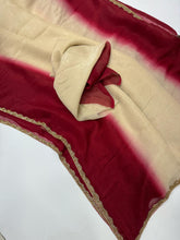 Load image into Gallery viewer, New Partywear Frandy Crush Silk Katdana Moti Lace Border Work Fancy Designer Saree With Blouse