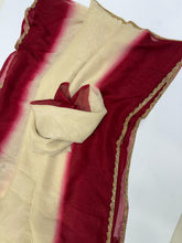 Load image into Gallery viewer, New Partywear Frandy Crush Silk Katdana Moti Lace Border Work Fancy Designer Saree With Blouse