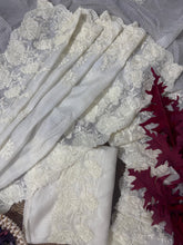 Load image into Gallery viewer, New Partywear Soft Kota Doriya Embrodiered Thread n Cut Work Fancy Designer Saree With Blouse