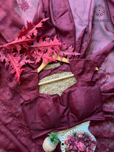 Load image into Gallery viewer, New Partywear Soft Kota Doriya Embrodiered Thread n Cut Work Fancy Designer Saree With Blouse