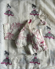 Load image into Gallery viewer, New Function Wear Chanderi Cotton Embroidery n Tussels Work Fancy Designer Saree With Stitched Blouse