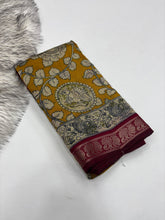 Load image into Gallery viewer, New Pure Mangalkari Viscouse Silk Print n Weaving Work Fancy Designer Festive Wear Saree for Women