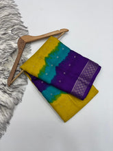 Load image into Gallery viewer, New Festive Wear Multi Color Dola Silk Jacquard Zari n Print Work Fancy Designer Saree With Blouse