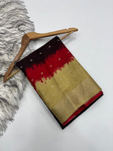 Load image into Gallery viewer, New Festive Wear Multi Color Dola Silk Jacquard Zari n Print Work Fancy Designer Saree With Blouse