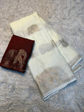 Load image into Gallery viewer, Splendorous Party Wear Pure Soft Viscose Silk Zari Work Fancy Designer Saree With Blouse