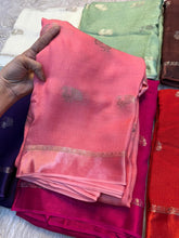 Load image into Gallery viewer, Forbearance Function Wear Pure Soft Viscose Silk Jacquard Design n Satin Border Fancy Designer Saree With Blouse Piece