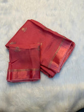 Load image into Gallery viewer, Adorning Party Wear Pure Soft Viscose Silk Jacquard Design n Satin Border Fancy Designer Saree With Blouse Piece