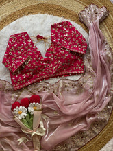 Load image into Gallery viewer, New Wedding Wear Silk Embroidery n Sequence Work Fancy Designer Saree With Stitched Blouse