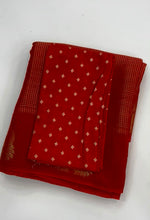 Load image into Gallery viewer, Scrupulous Festive Wear Silk Heavy Zari Weaving Work Fancy Designer Saree With Blouse Piece