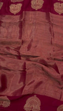 Load image into Gallery viewer, Scrupulous Festive Wear Silk Heavy Zari Weaving Work Fancy Designer Saree With Blouse Piece
