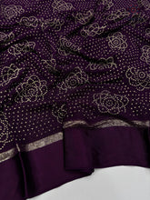 Load image into Gallery viewer, New Festive Wear Pure Viscose Georgette Jacquard Weaving Work With Bandhani Print Fancy Designer Saree
