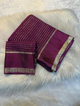 Load image into Gallery viewer, Charming Function Wear Pure Viscose Georgette Fabric With Satin Border Work Saree With Blissful Blouse Piece