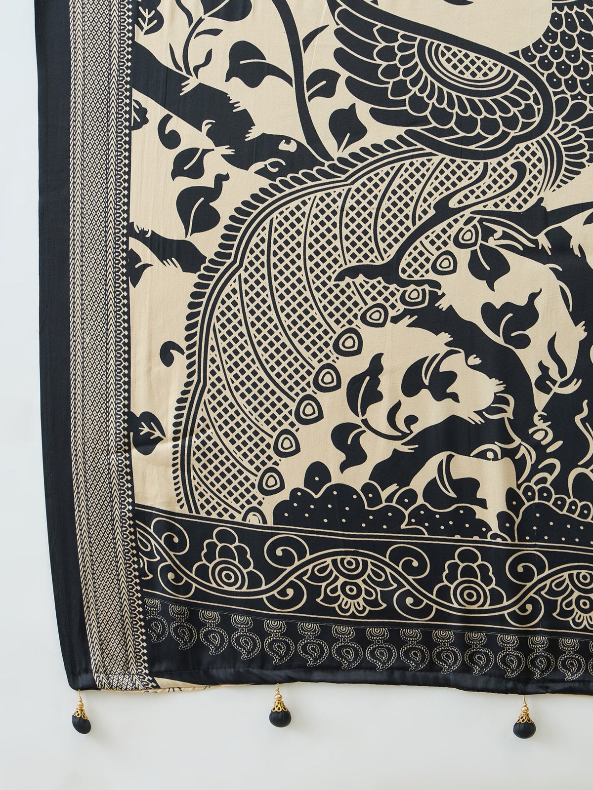 Artisanal Festive Wear Pure Silk Print Rich Fancy Designer Saree With Unstitched Blouse