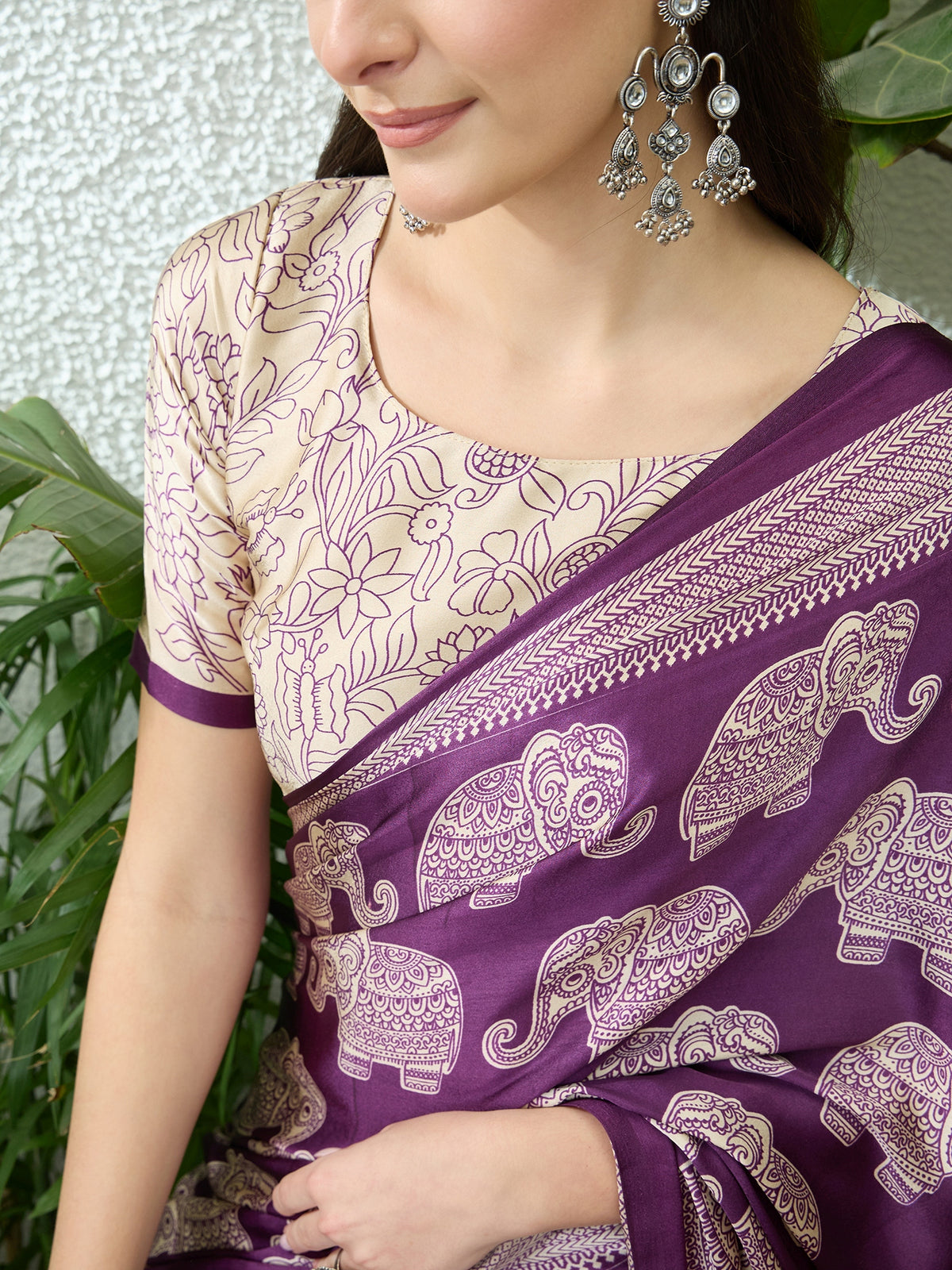 Artisanal Festive Wear Pure Silk Print Rich Fancy Designer Saree With Unstitched Blouse