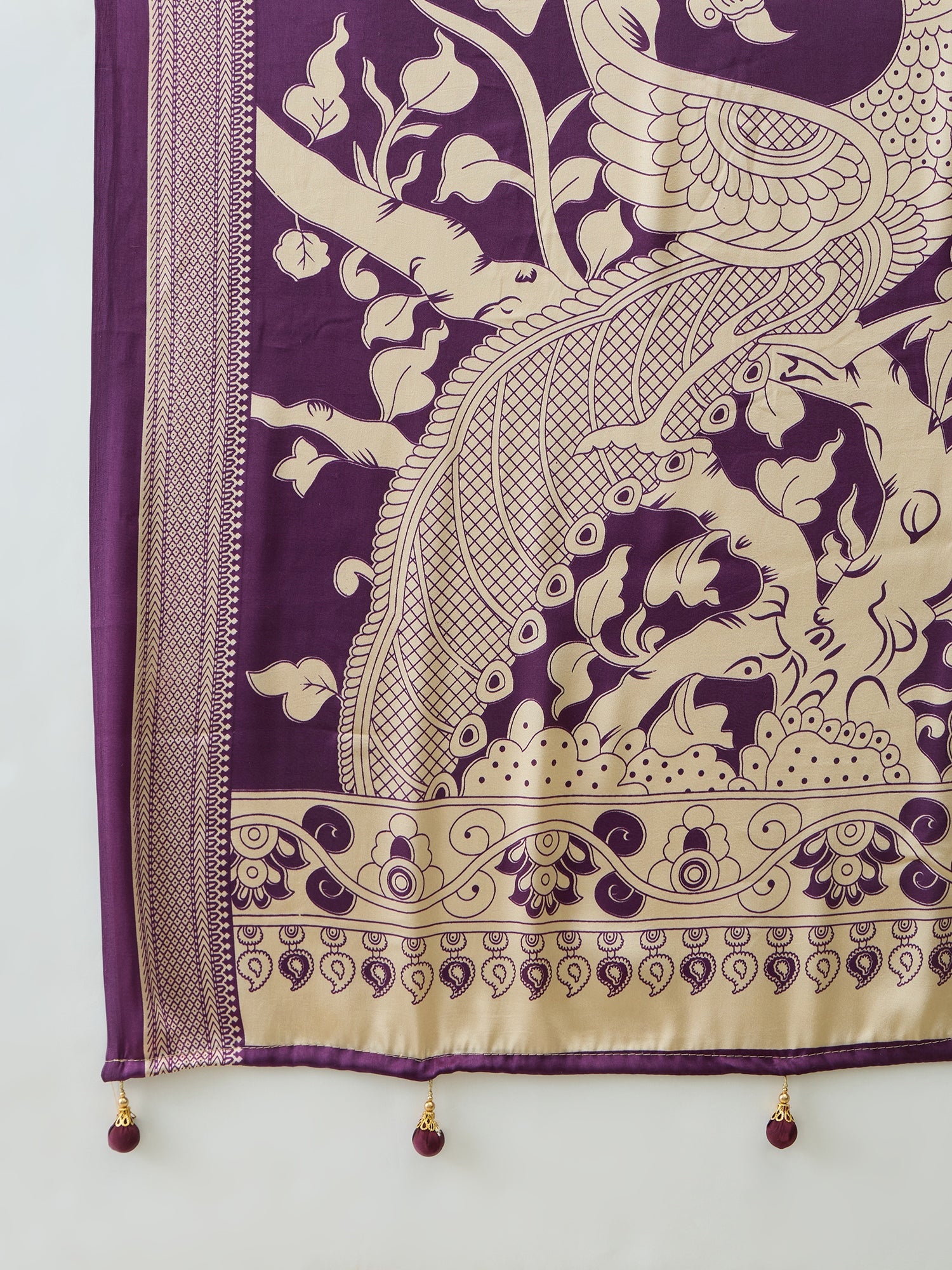 Artisanal Festive Wear Pure Silk Print Rich Fancy Designer Saree With Unstitched Blouse