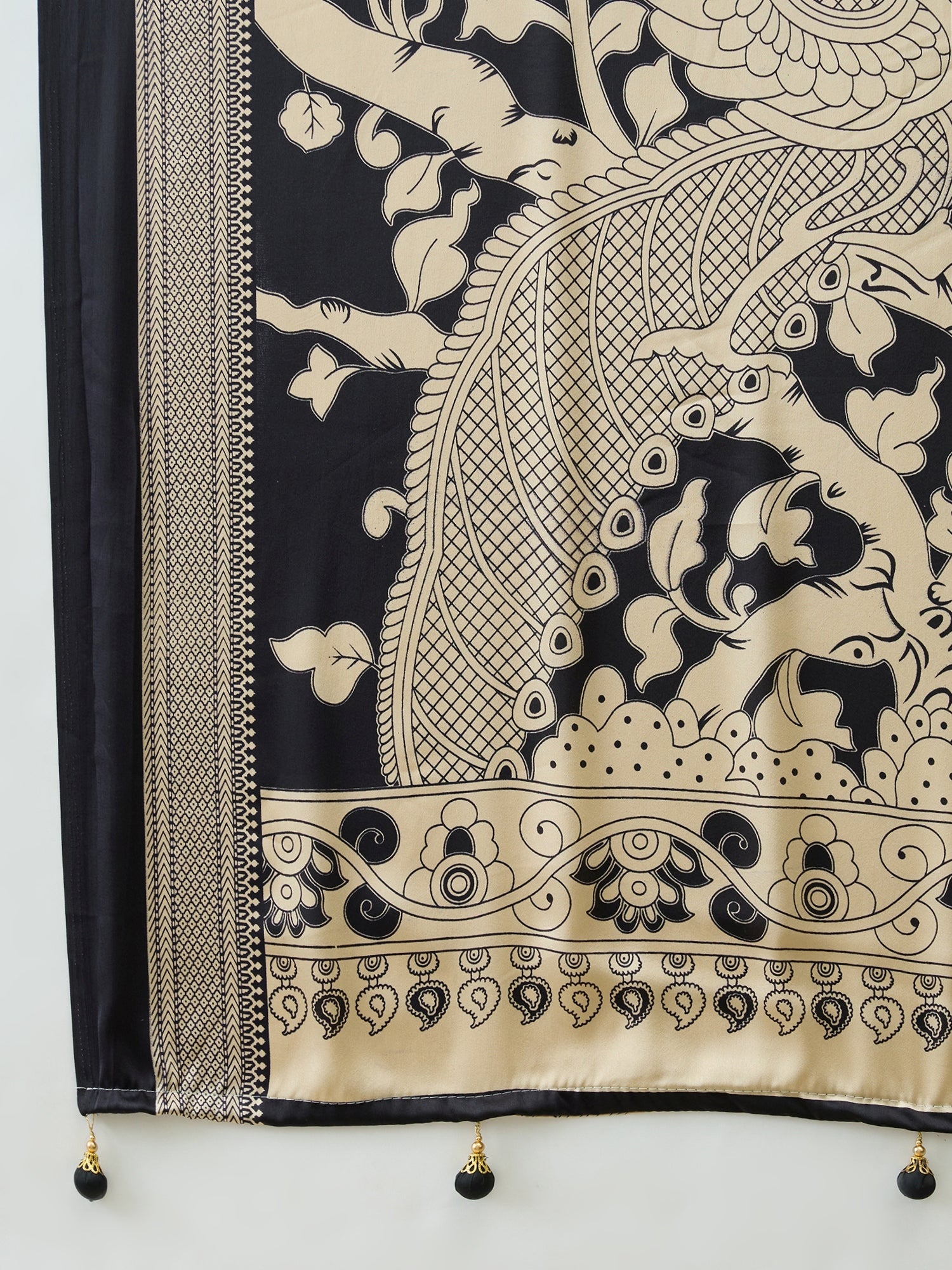 Artisanal Festive Wear Pure Silk Print Rich Fancy Designer Saree With Unstitched Blouse