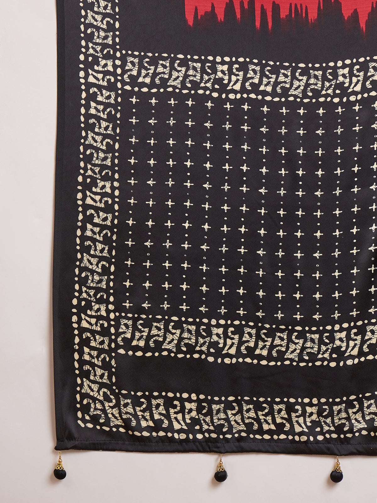Divine Function Wear Silk Print Design Rich Pallu Fancy Saree With Unstitched Blouse