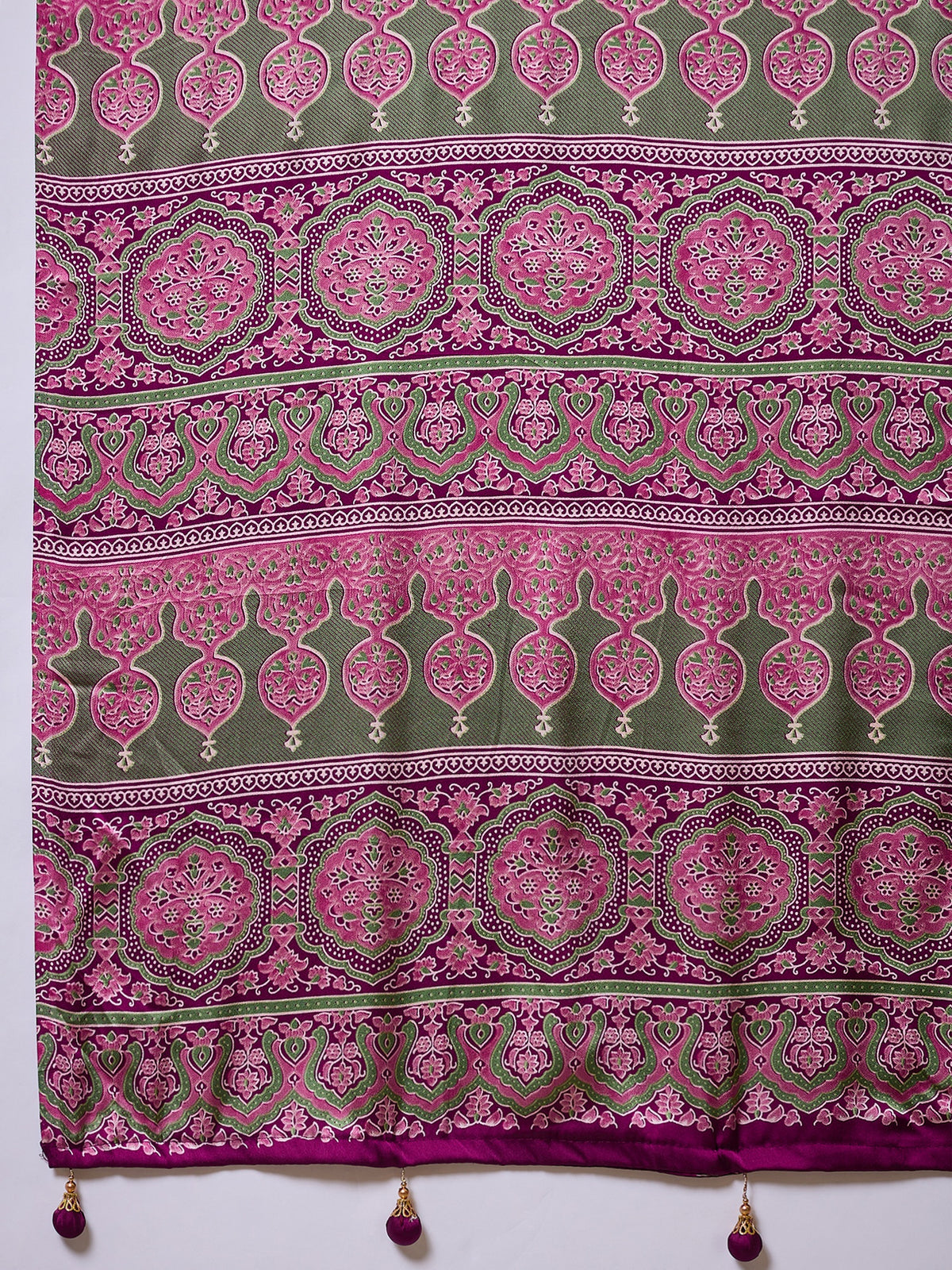 Confounding Festive Wear Silk Print Design Rich Pallu Fancy Saree With Unstitched Blouse Piece