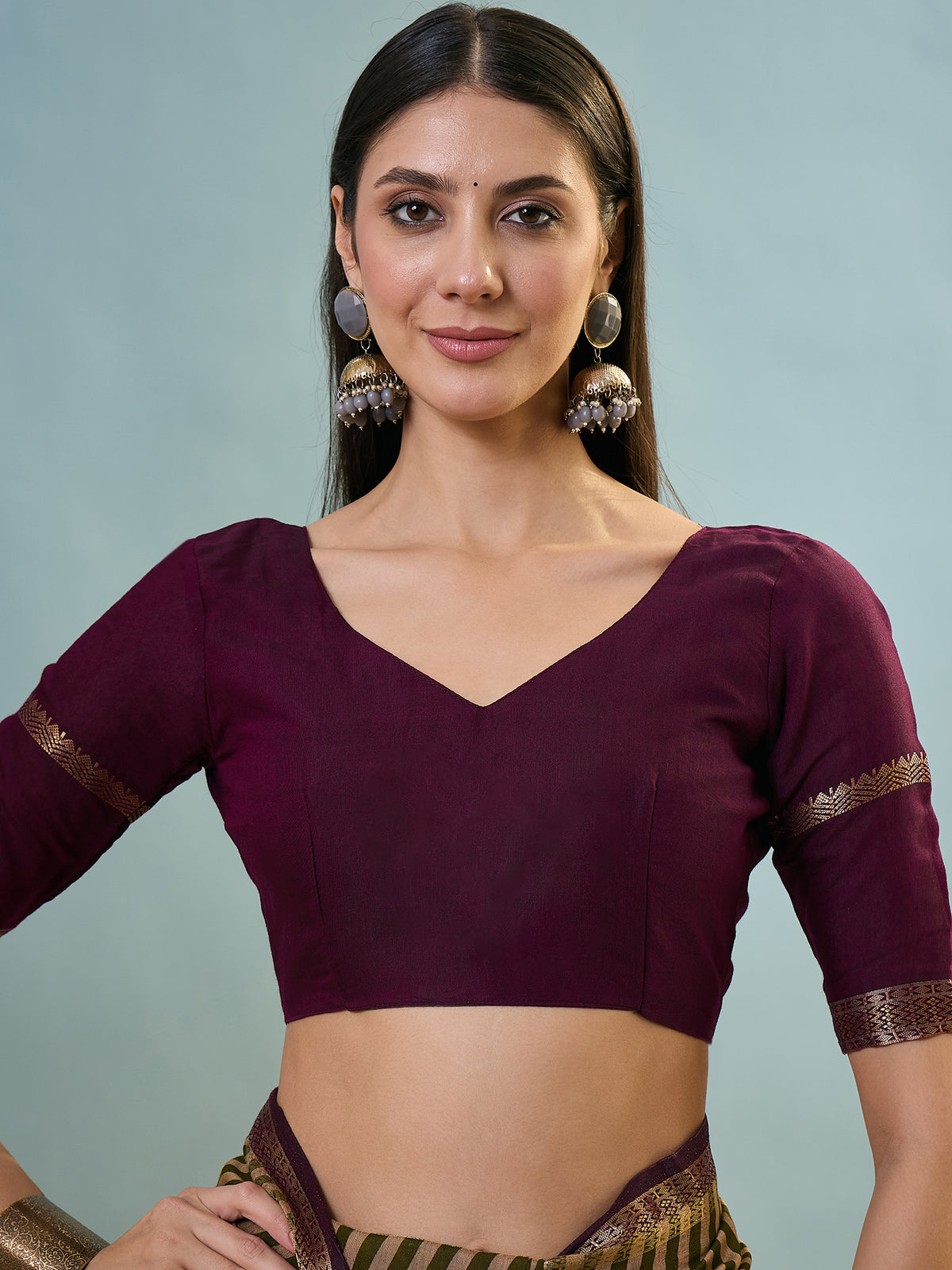 Elegant Party Wear Silk Print Design Fancy Saree With Unstitched Blouse Piece