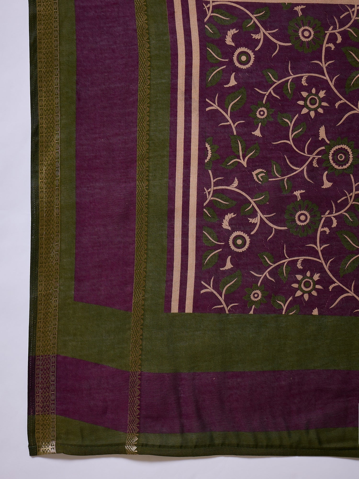 Elegant Party Wear Silk Print Design Fancy Saree With Unstitched Blouse Piece