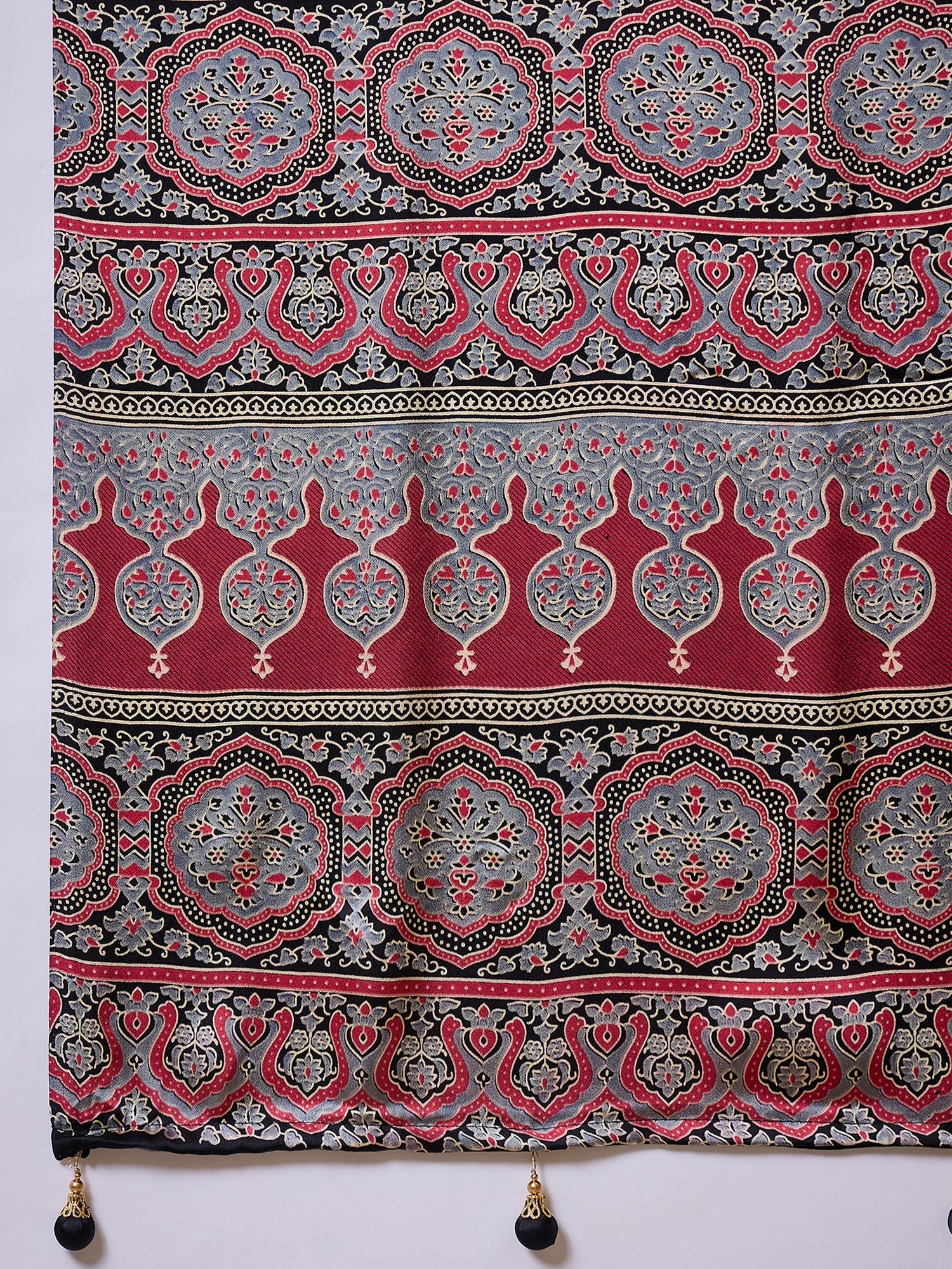 Confounding Festive Wear Silk Print Design Rich Pallu Fancy Saree With Unstitched Blouse Piece