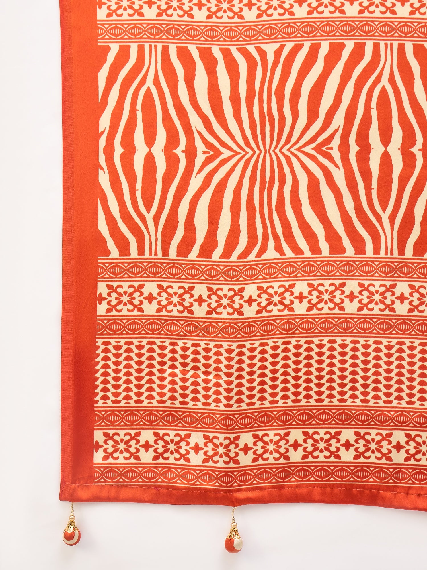 Magnetic Function Wear Pure Satin Silk Print Design Fancy Saree With Unstitched Blouse Piece