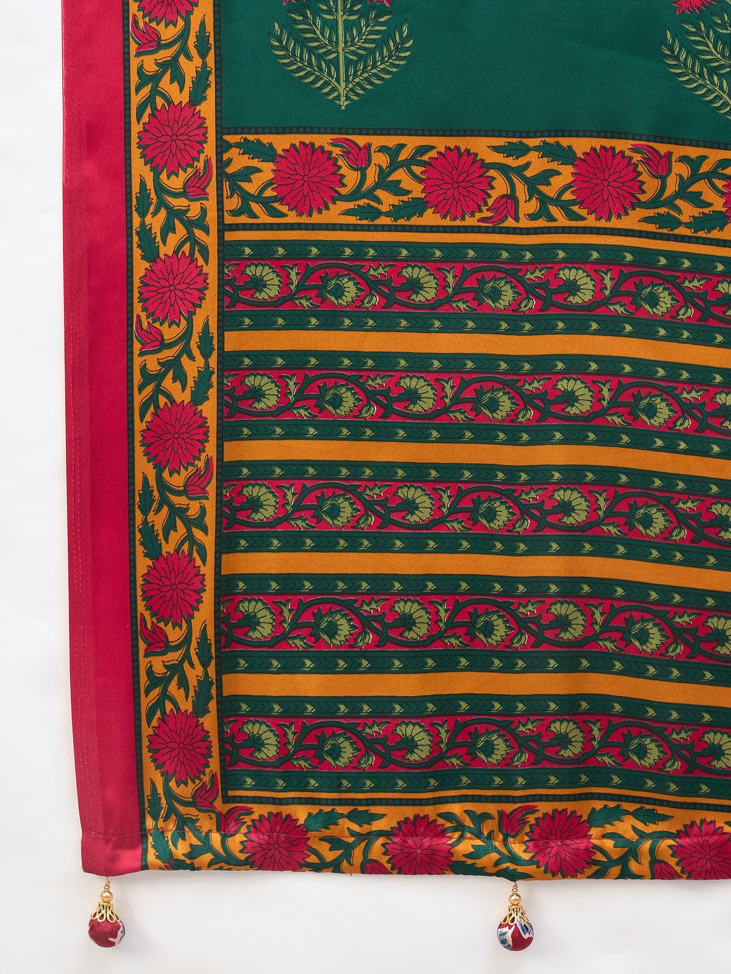Regal Function Wear Silk Print Design Fancy Saree With Elegant Blouse Piecec