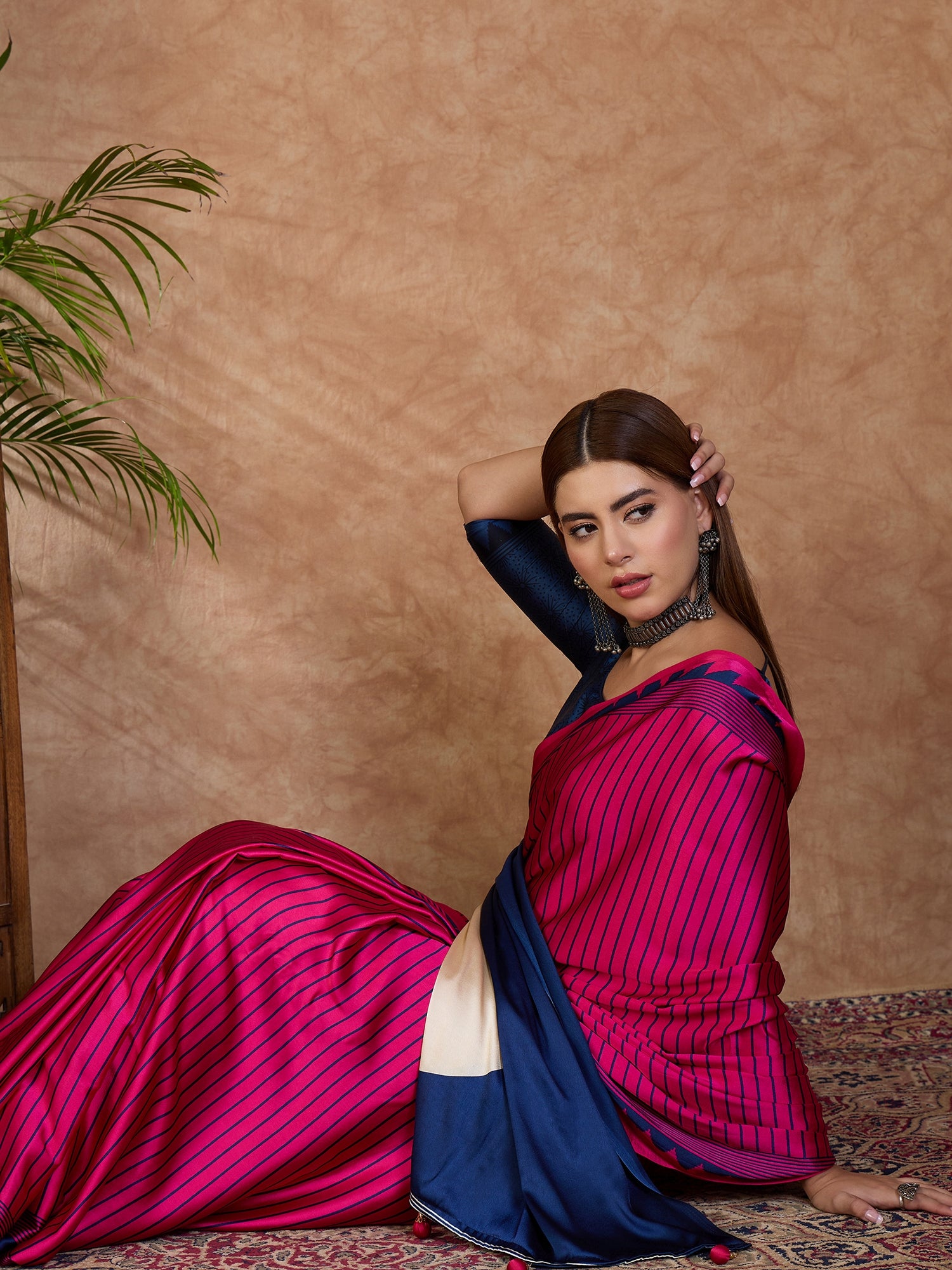 Latest Festive Wear Silk Print Designer Fancy Saree With Unstitched Blouse