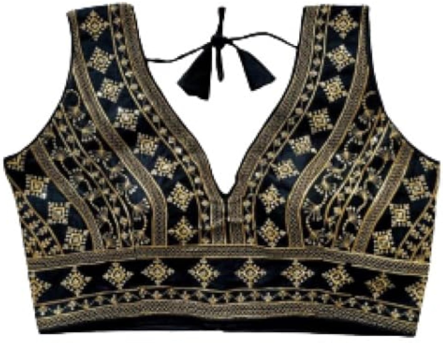 New Party Wear Silk Embroidery Work With Designer Readymade Blouse for Women