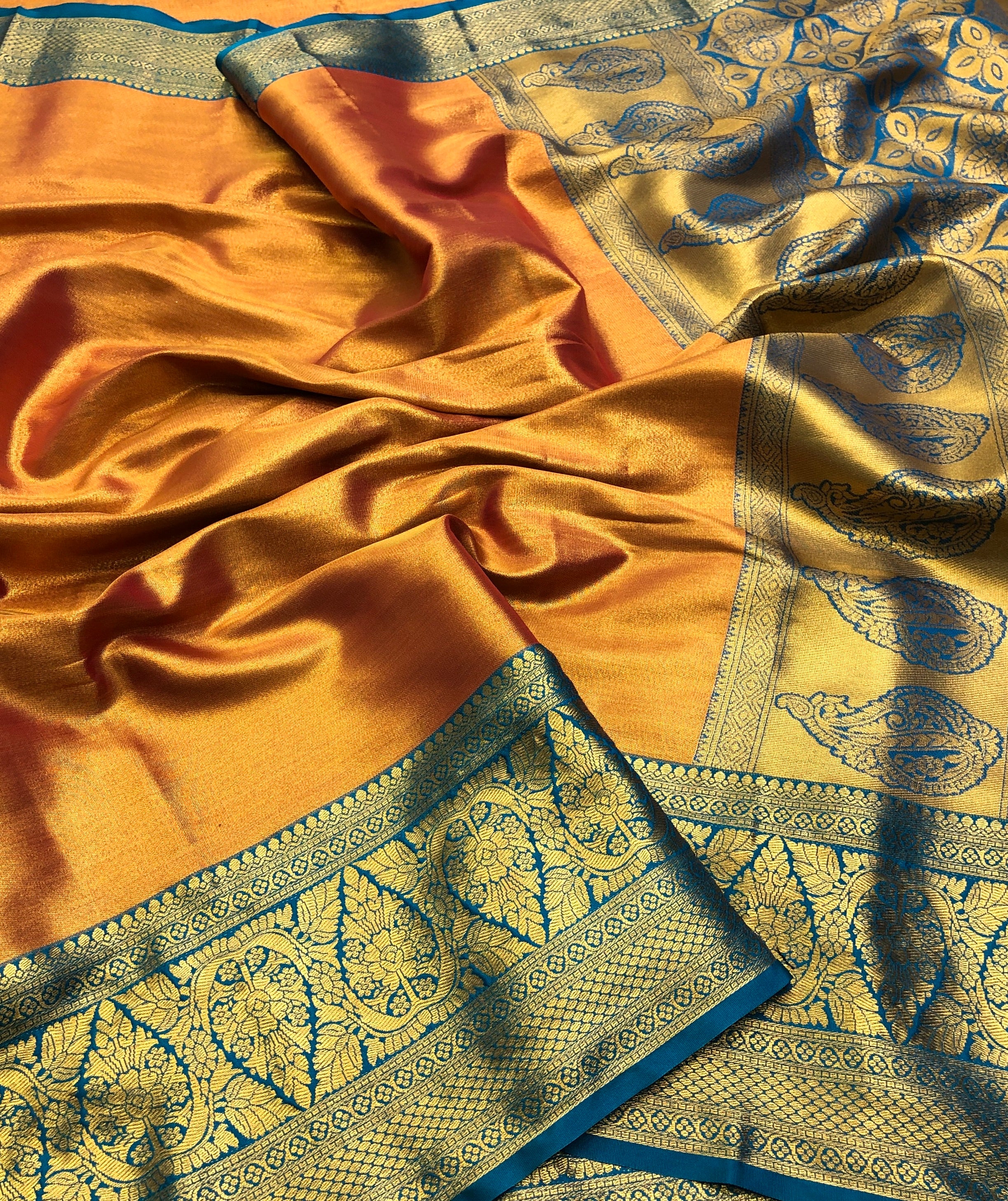 Scrupulous Wedding Wear Kanjivaram Silk Zari Weaving Work Rich Pallu Fancy Saree For Occasion