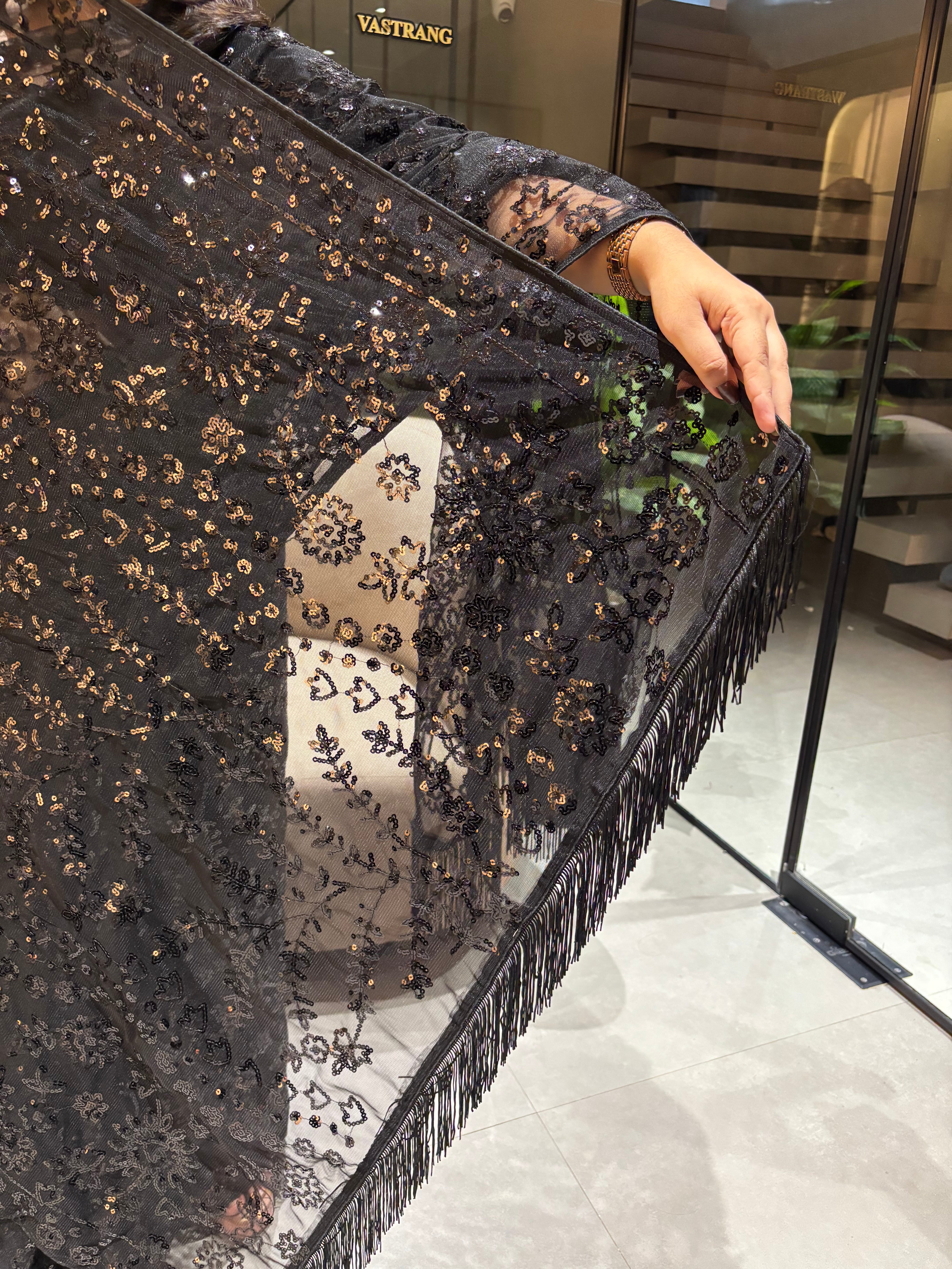 Splendorous Festive Wear Net Heavy Embroidery Work Fancy Saree With Blouse Piece