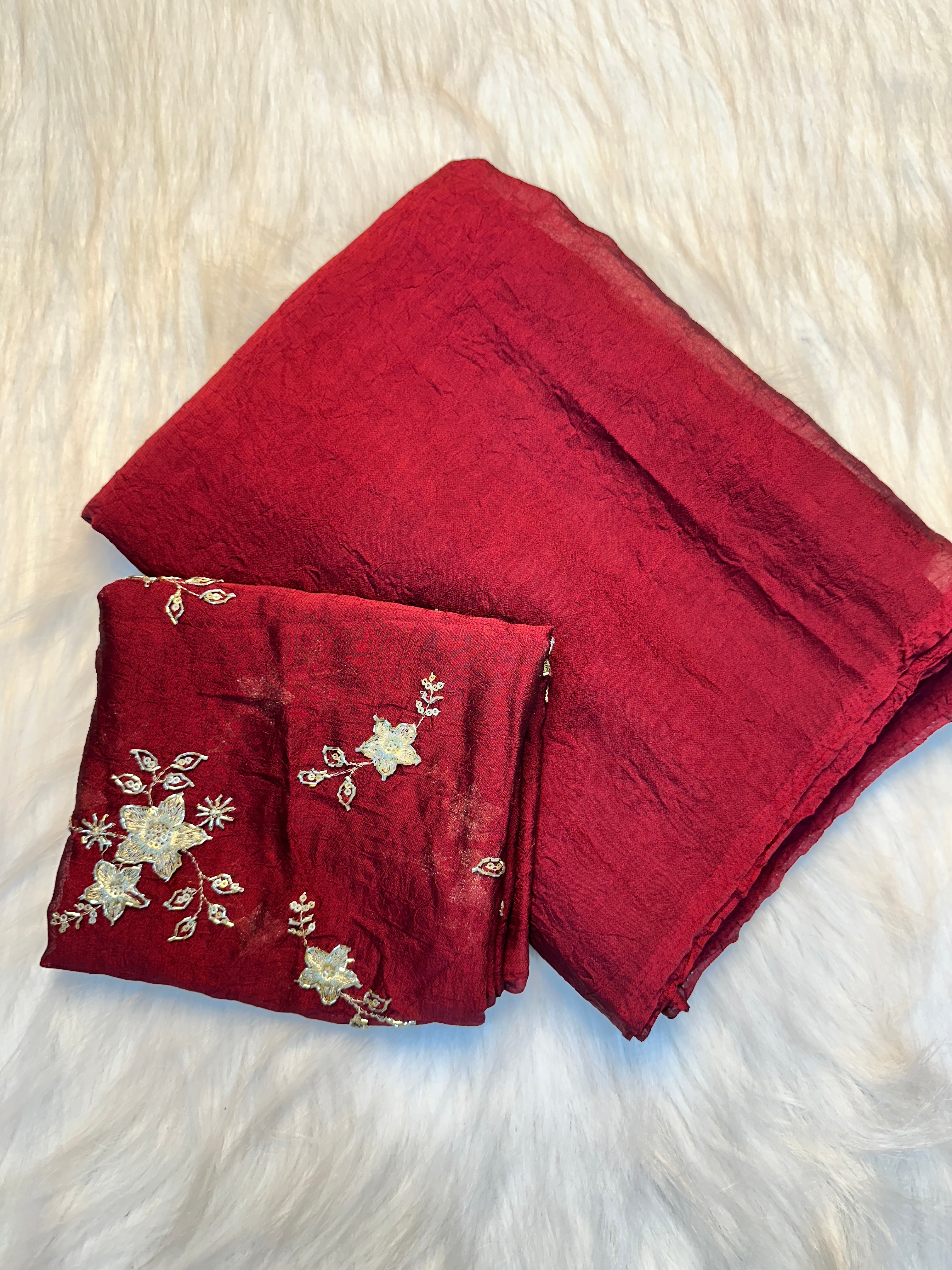 Opulent Festive Wear Rangoli Crush Silk Fancy Designer Saree With Heavy Beeds Work Blouse