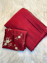 Load image into Gallery viewer, Opulent Festive Wear Rangoli Crush Silk Fancy Designer Saree With Heavy Beeds Work Blouse
