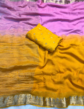 Load image into Gallery viewer, Groovy Festive Wear Pure Viscose Silk Jacquard Weaving Work Fancy Designer Saree With Blouse Piece
