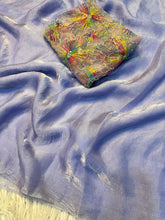 Load image into Gallery viewer, Redolent Festive Wear Pure Soft Silk Beads Work Blouse Fancy Designer Saree
