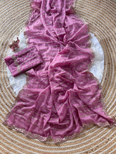 Load image into Gallery viewer, Fantabulous Wedding Wear Pure Silk Embriodery N Sequence Cut Work Border Fancy Designer Saree With Blouse
