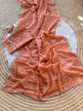 Load image into Gallery viewer, Fantabulous Wedding Wear Pure Silk Embriodery N Sequence Cut Work Border Fancy Designer Saree With Blouse
