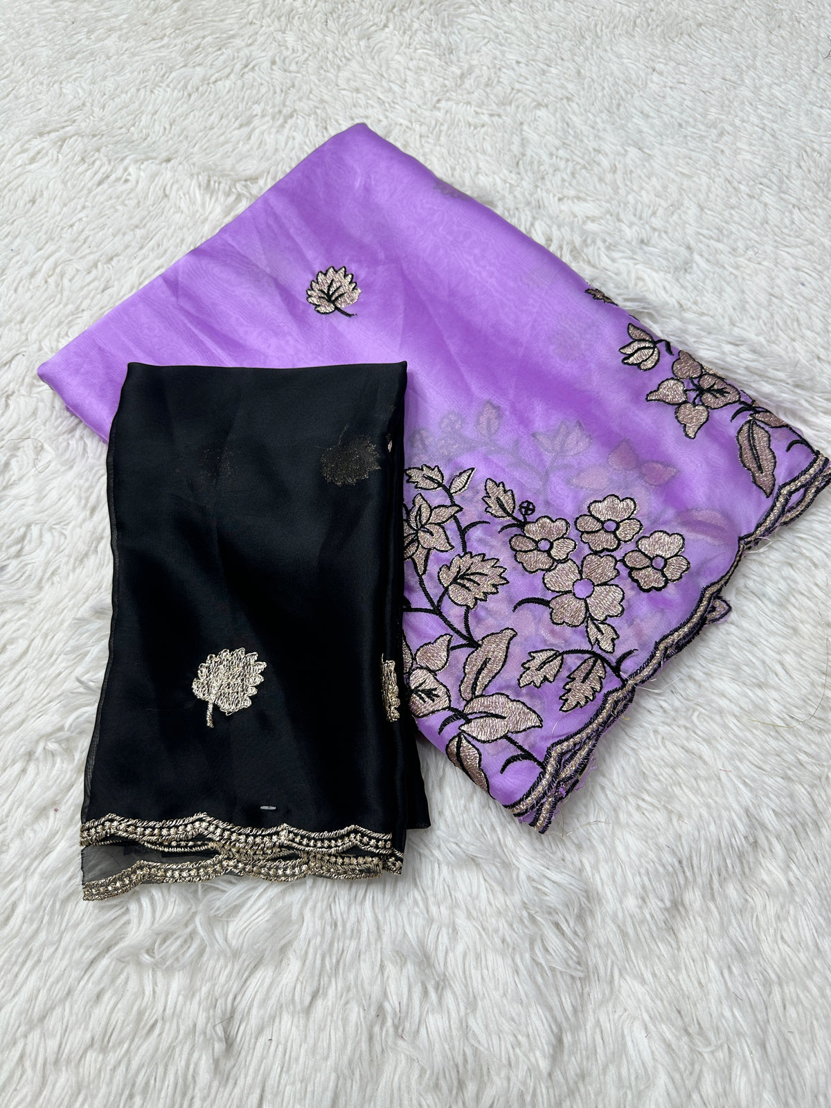 Amazing Wedding Wear Rangoli Silk Embroidery n Cut Work Border Fancy Saree With Contrast Blouse Piece