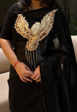 Load image into Gallery viewer, Divine Party Wear Soft Silk Handwork Fancy Saree With Blouse Piece
